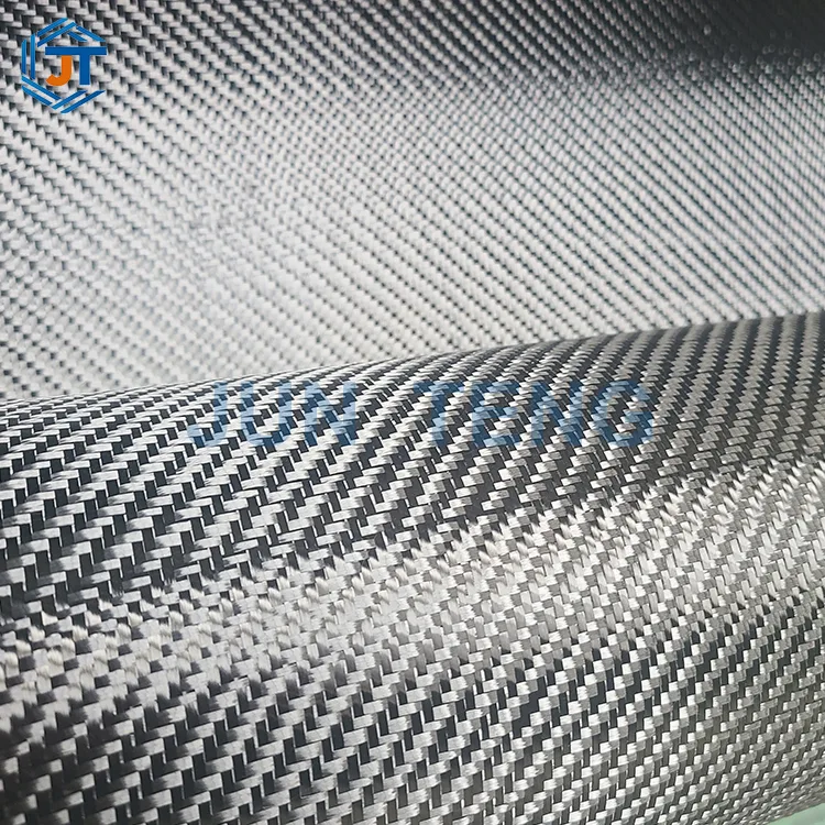 Tissu en fibre de carbone sergé bidirectionnel