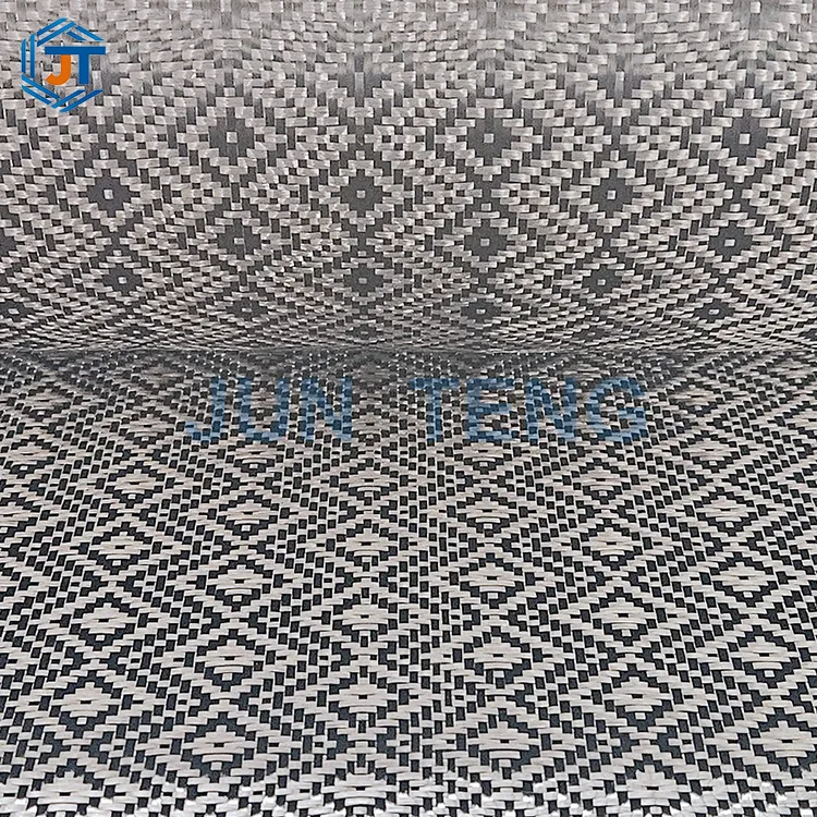 Tissu Jacquard en fibre de carbone