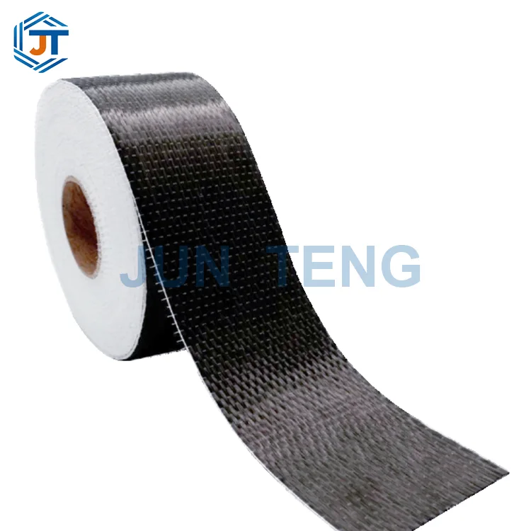 Tissu de renfort en fibre de carbone bidirectionnel 6K